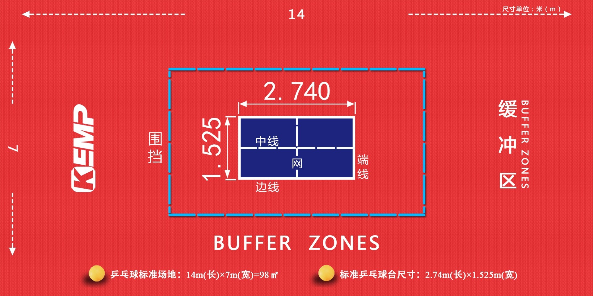 乒乓球運(yùn)動(dòng)場(chǎng)地