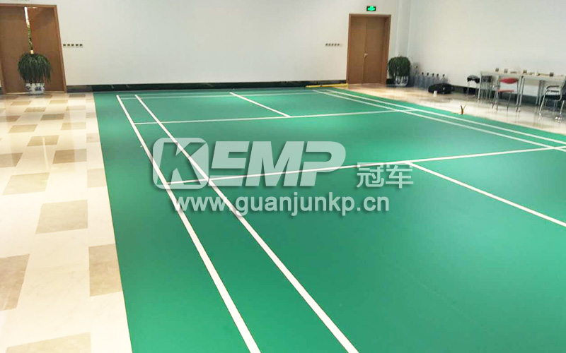 羽毛球塑膠運動地板