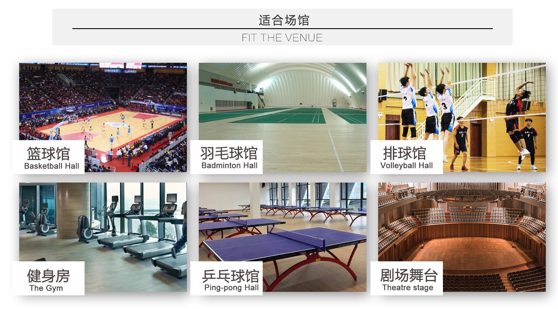 適合場館