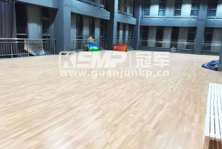  天津梅江中心大廈室內(nèi)羽毛球館